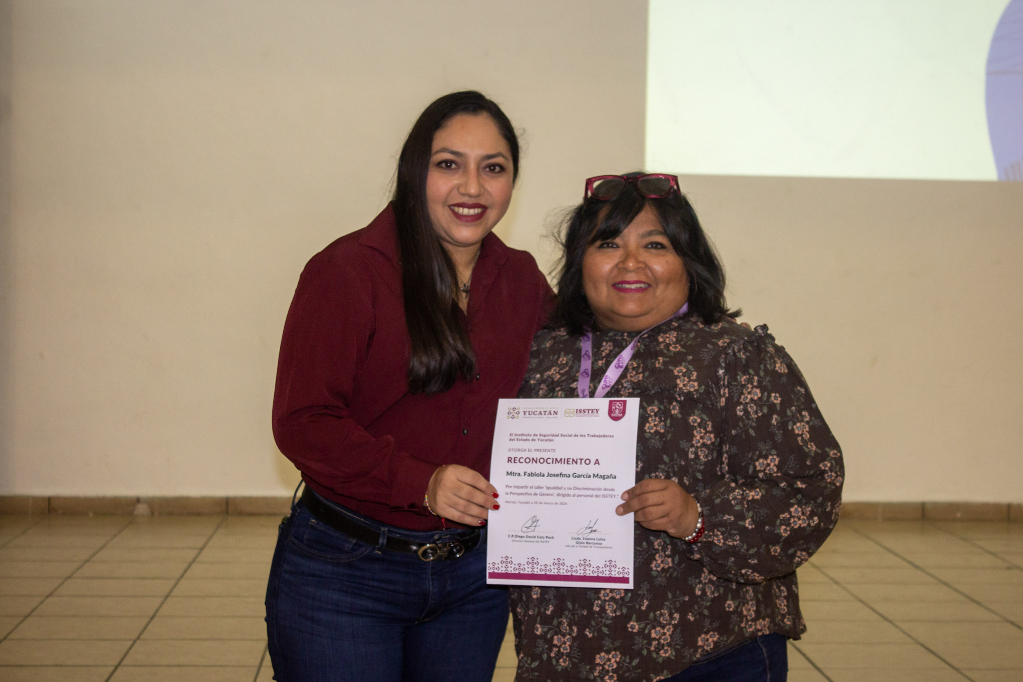 Taller: Igualdad y no discriminación desde la perspectiva de genero.